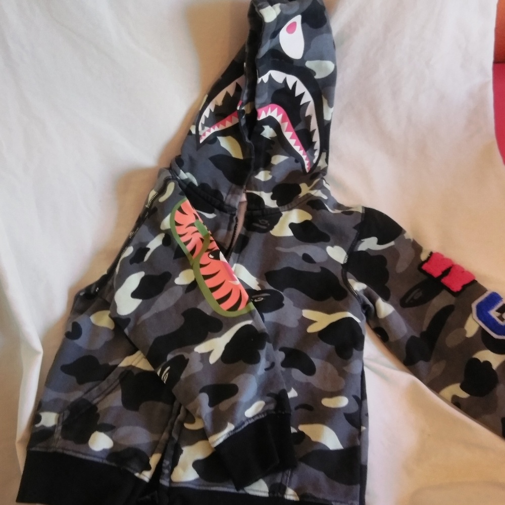 Bape baby hoodie